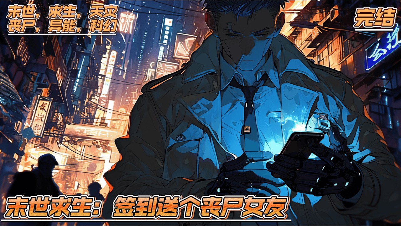 【完结】《末世求生：签到送个丧尸女友》丧尸病毒爆发，林阳激活末世签到系统！首日就送可盐可甜的丧尸女友司念！解锁麒麟臂 + 神级复制特技，杀丧尸、收尸母、建军团！六大殿阴谋笼罩，SS 级丧尸拦路！