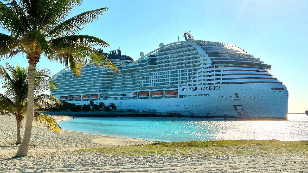 14 Nights Family Holiday Aboard MSC World America 🛳️ 2025 London - Miami - Caribbean