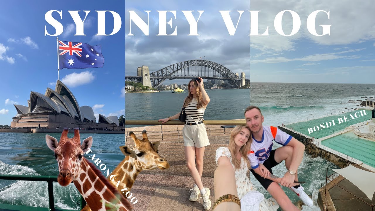 SYDNEY VLOG - SYDNEY OPERA HOUSE, TARONGA ZOO, BONDI BEACH - AUSTRALIA VLOG