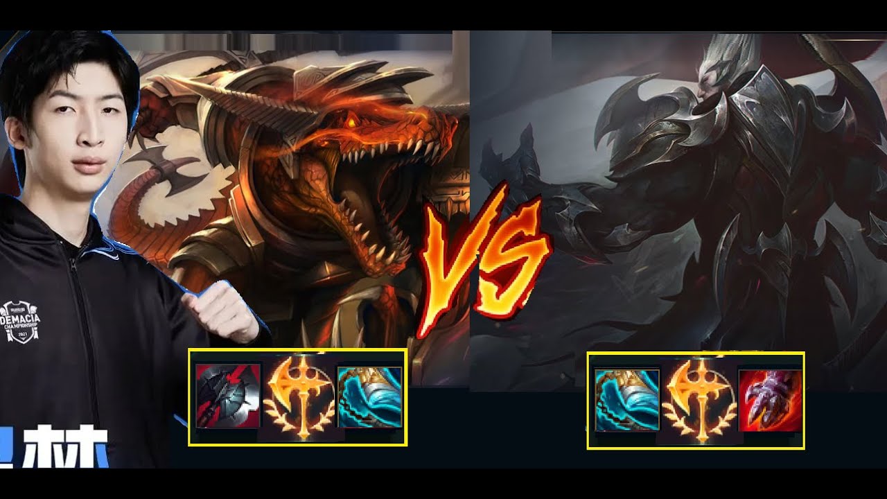 Xiao Chao Meng - Vietsub : Darius Thở Oxy Trên Top Khi Gặp Renekton Của XCM