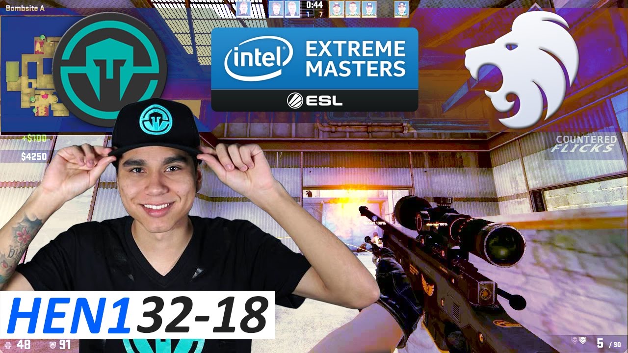 hen1 POV 32-18 CS:GO - Immortals vs North [Cache] IEM Katowice 2017