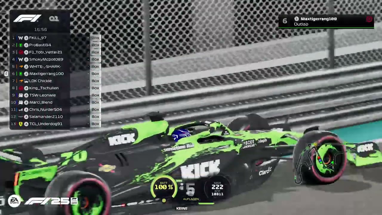 F1 25 TCL Apex