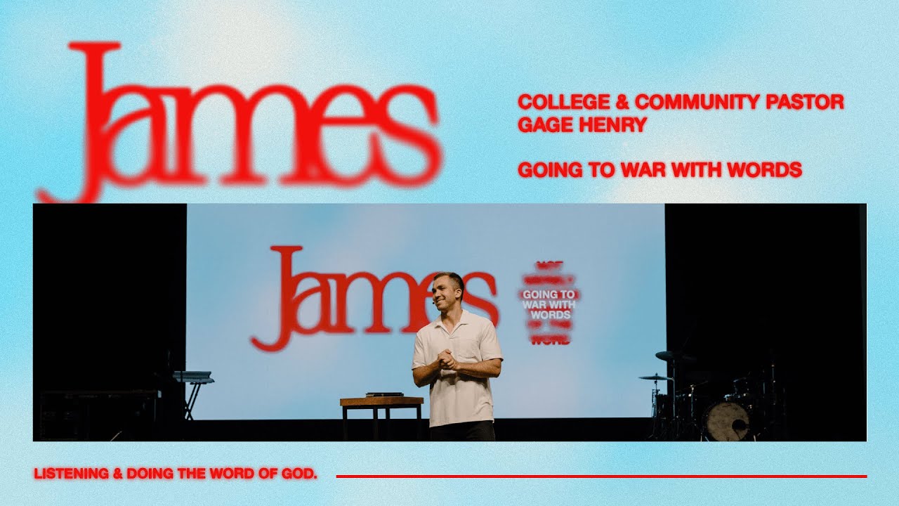 James: Going To War With Words – Gage Henry