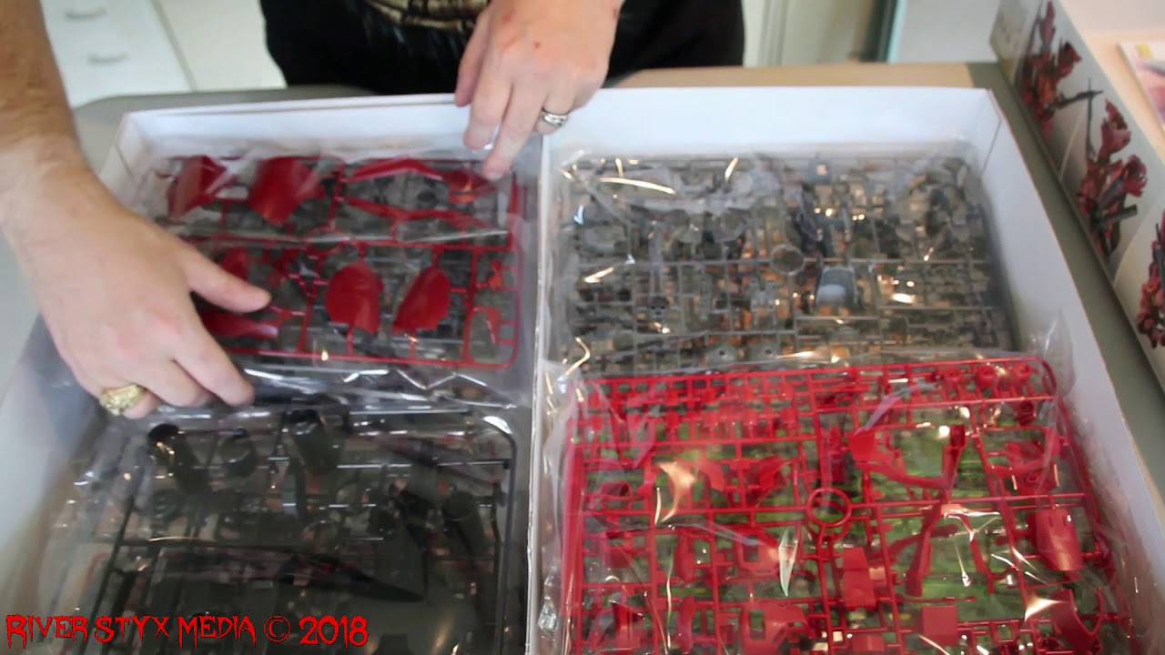 *RE - UPLOAD* MG Sazabi Ver.Ka Unboxing
