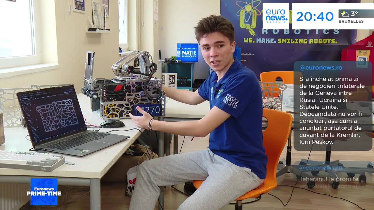 Elevii români, pe locul 2 în lume la robotică