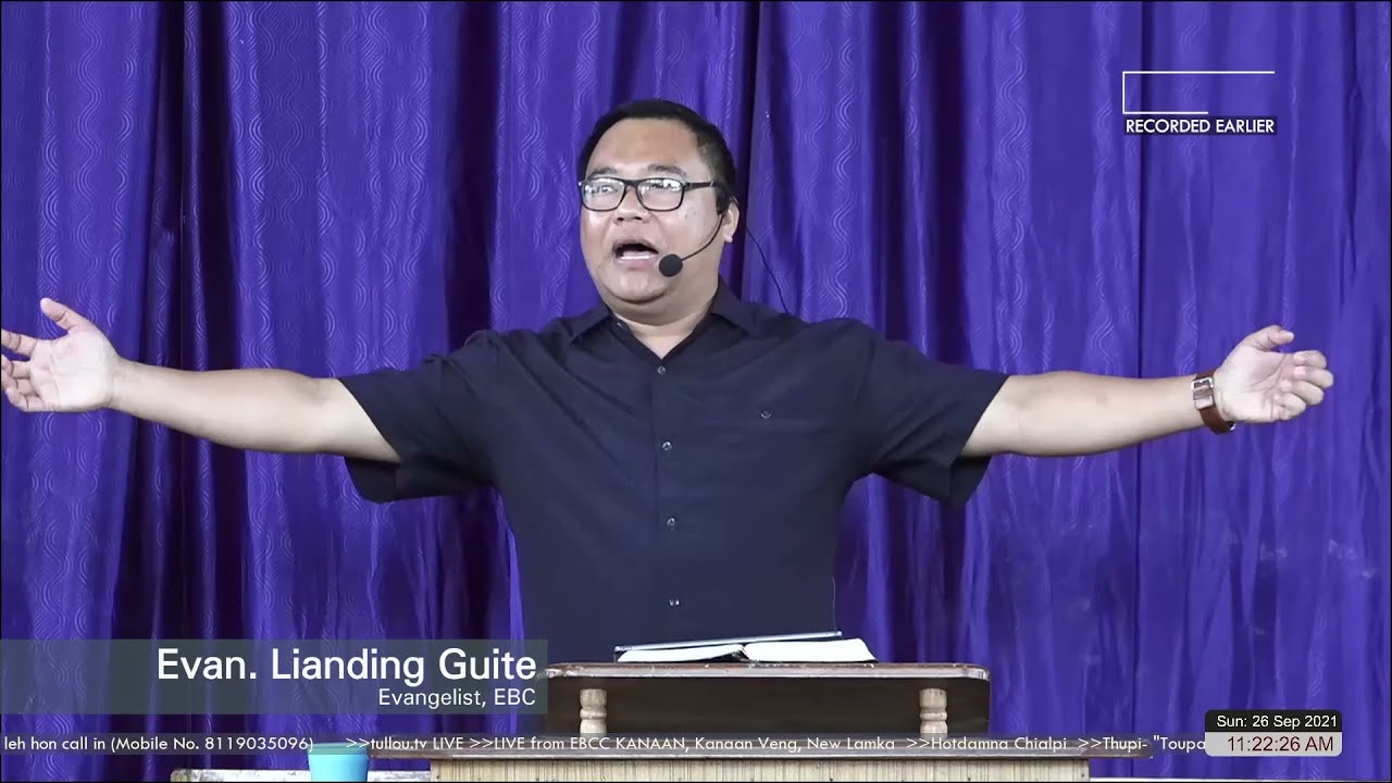 (Sermon) Evan. Lianding Guite | EBCC Kanaan | Hun 2na