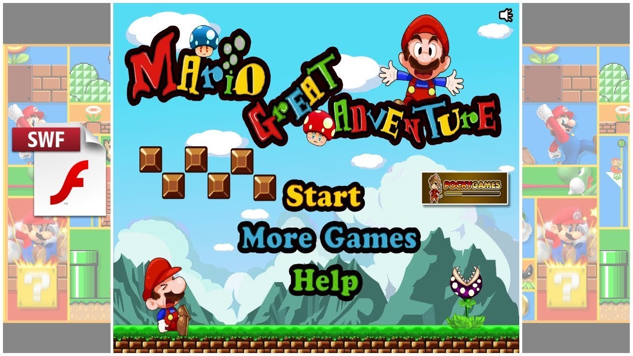 Mario Great Adventure | Flash Game