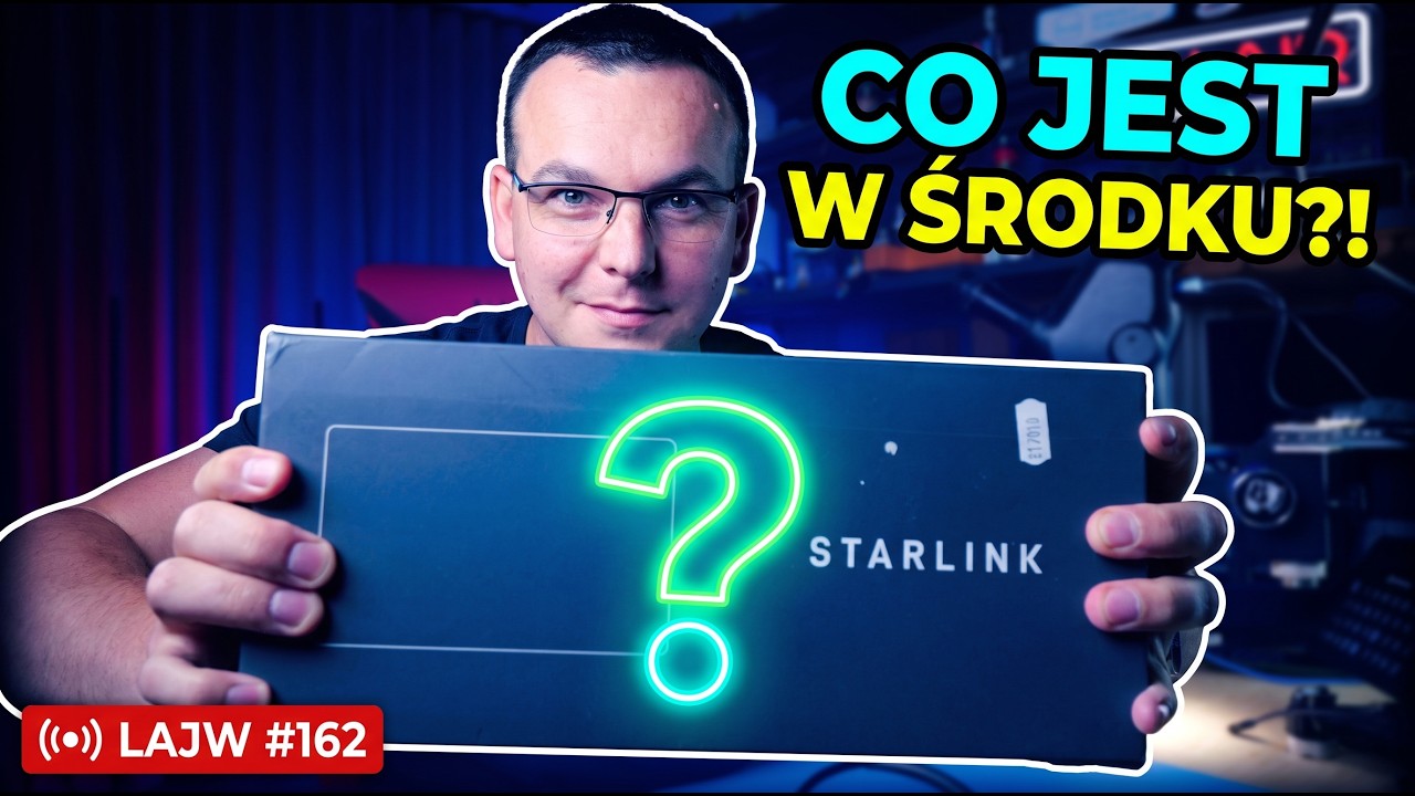 KOSMICZNA PACZKA od STARLINK! LIVE #162