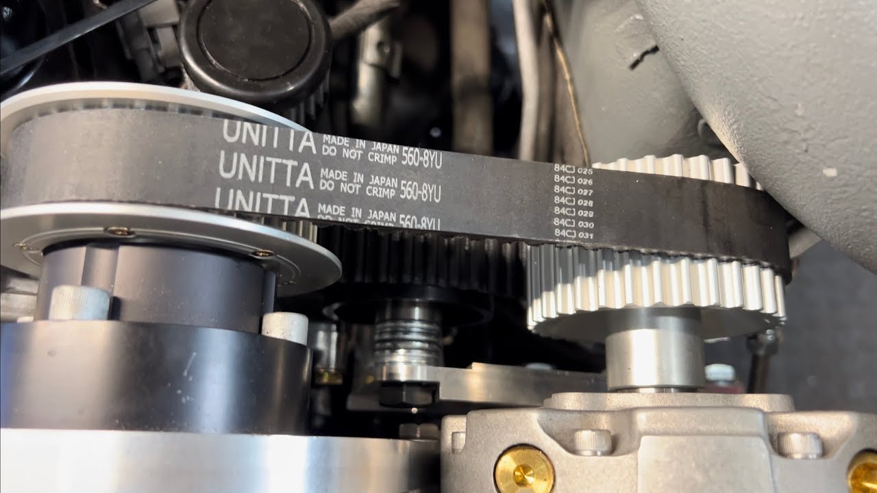 Minized COG Conversion Supercharged G37 370z. Cog Belt Install on V3SI