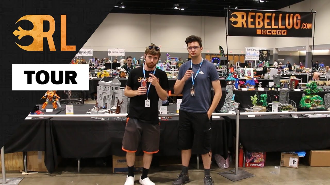 2023 RebelLUG BrickWorld Chicago Booth Tour