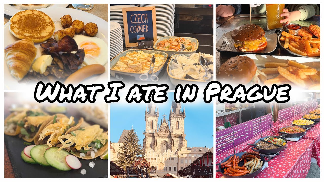 What I ate in Prague | Prague Food Vlog