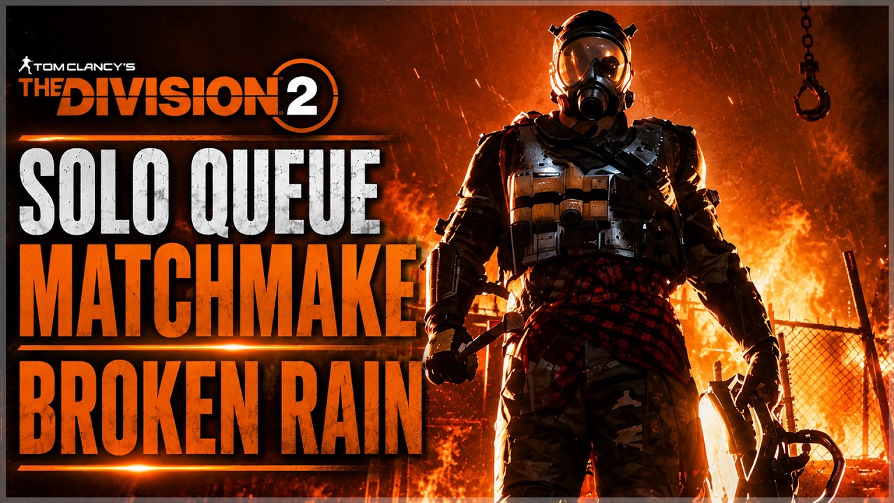 Я решил в одиночку пройти подземелье Broken Rain в Division 2 на второй день, и вот что получилось!