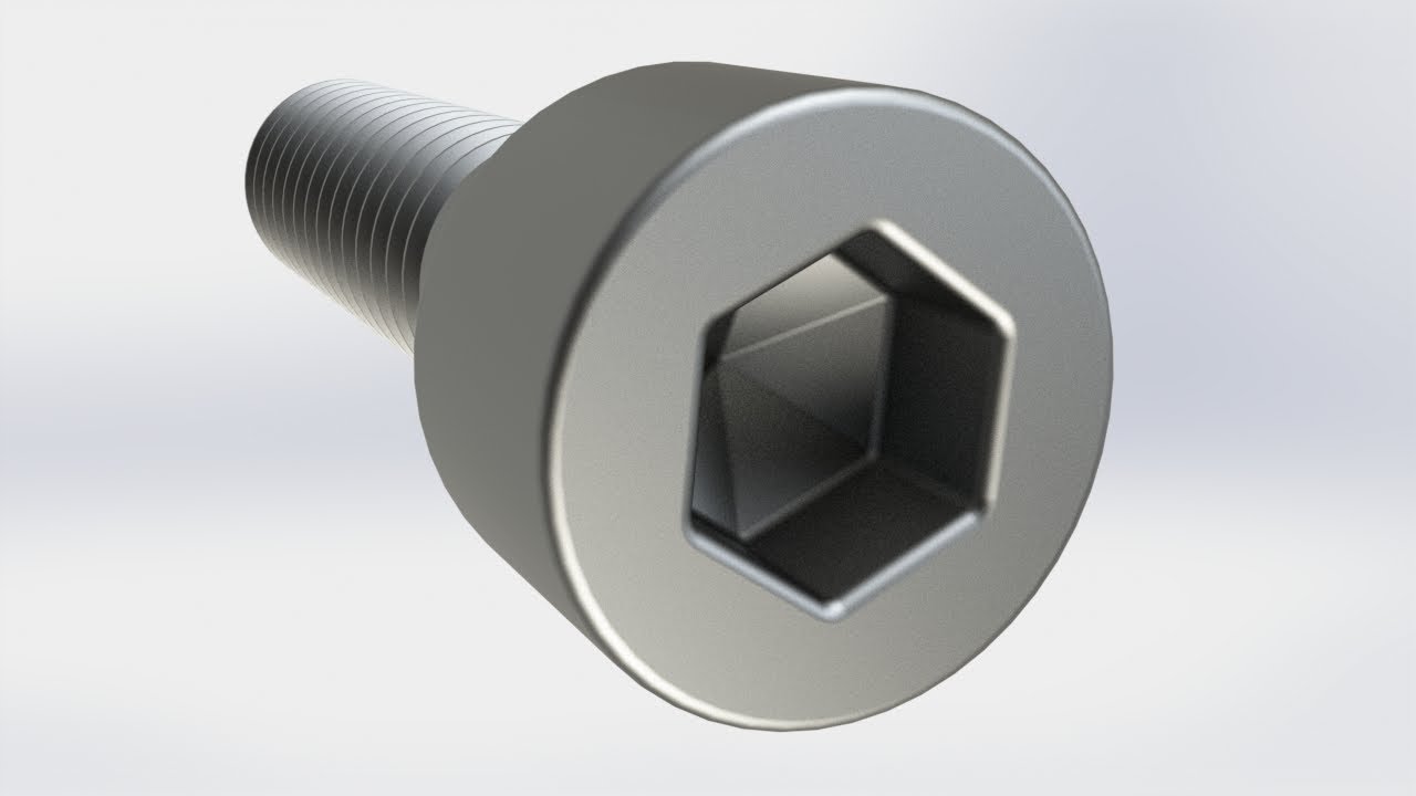 Solidworks: Socket head cap screw