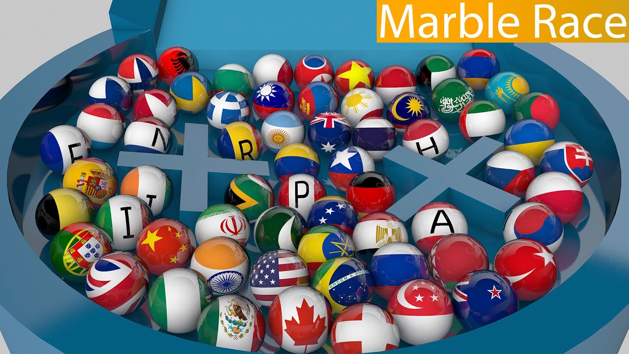 Countryballs Marble Race 3D | Marble Race Teams