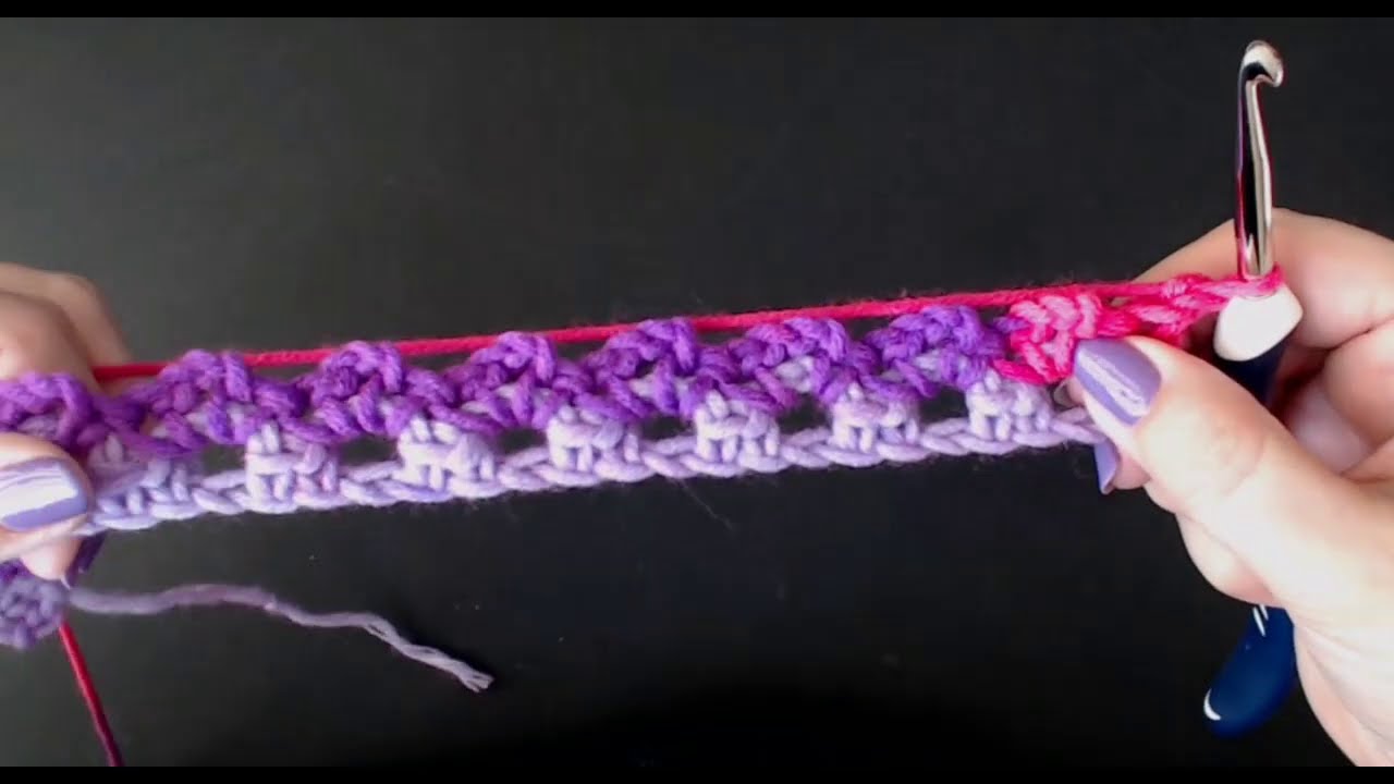 Crochet a Baby Blanket. Fast, Easy Crochet. (EASY 1 ROW)