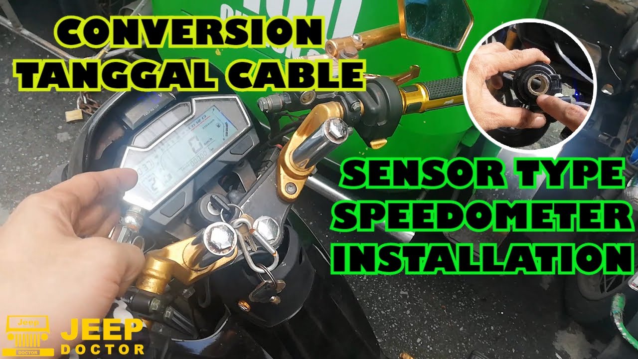 Speedometer conversion from CABLE to SENSOR TYPE
