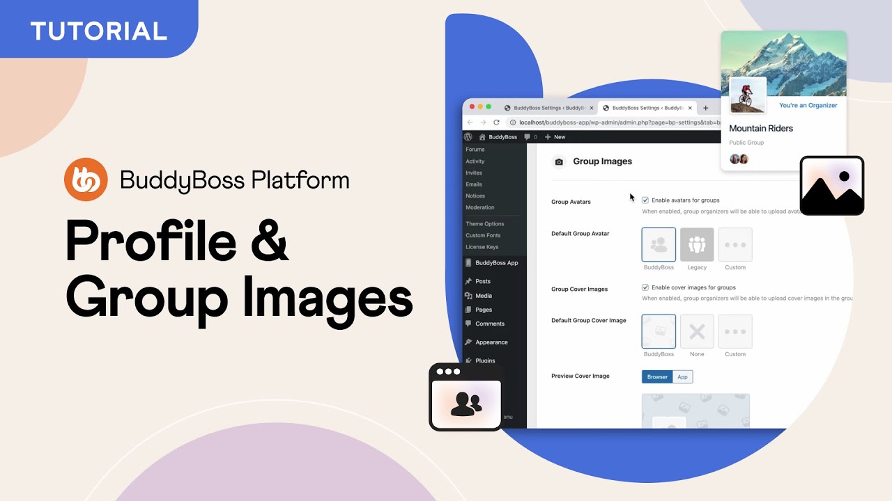 How to Change the Default Profile & Group Images | BuddyBoss Platform