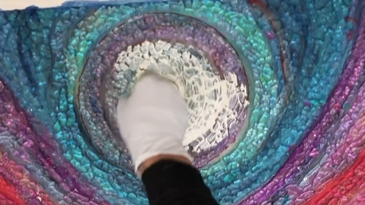 Part 8: Making a Tempered Crash Safety Glass Mosaic #temperedglassart 