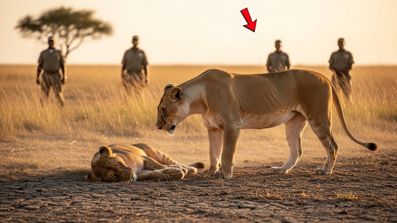 Lioness Brings Her Cub To A Man — Then Something No One Expected Happened