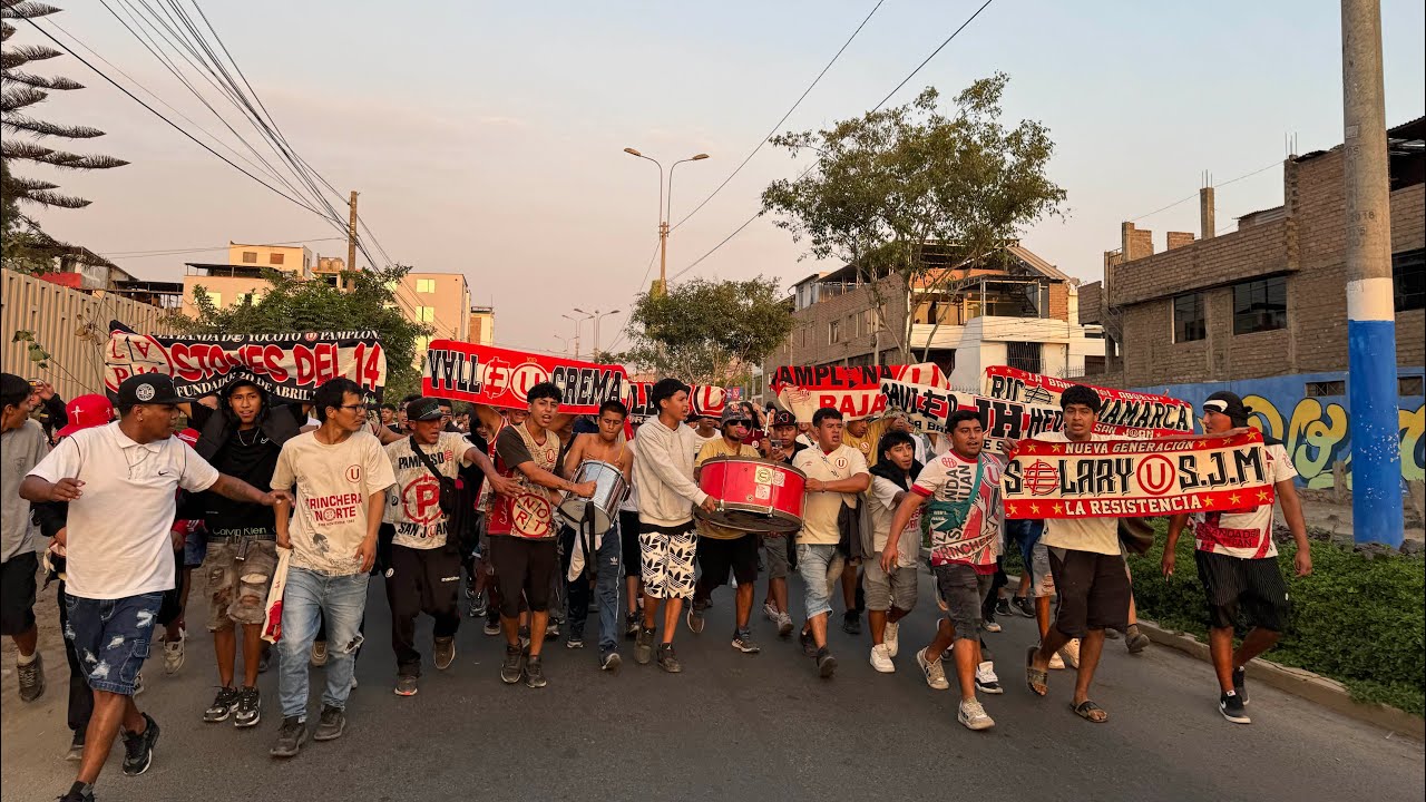 CAMINATA LBDSJM - UNIVERSITARIO VS COMERCIANTES UNIDOS