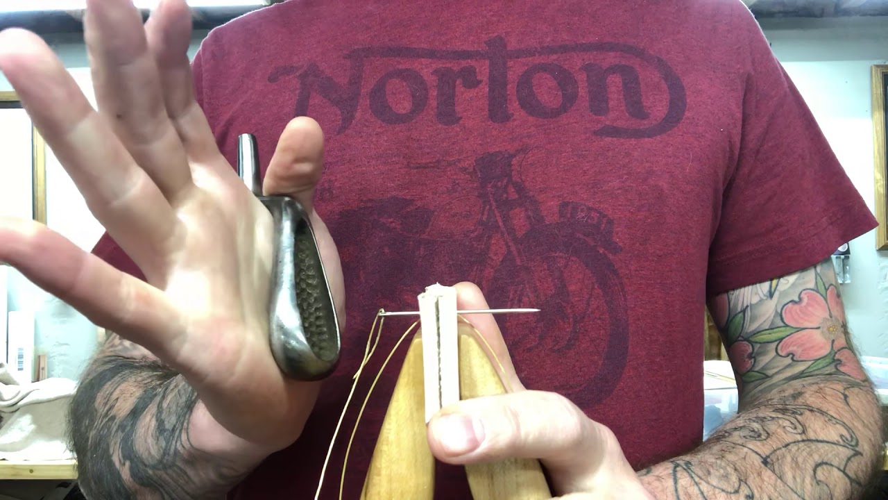 Antique Leather Tools History and Demo Episode 1 — Palm Iron