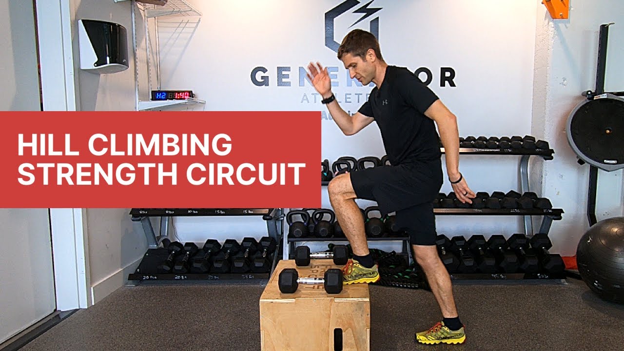 Strength Training for Hill Climbing | HIIT Circuit for Trail Runners