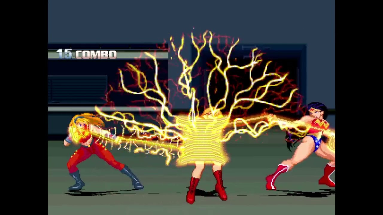 [Mugen 1.0 -Request- ⋕203] Wonder Woman, (Loganir) VS. Supergirl (Toni)