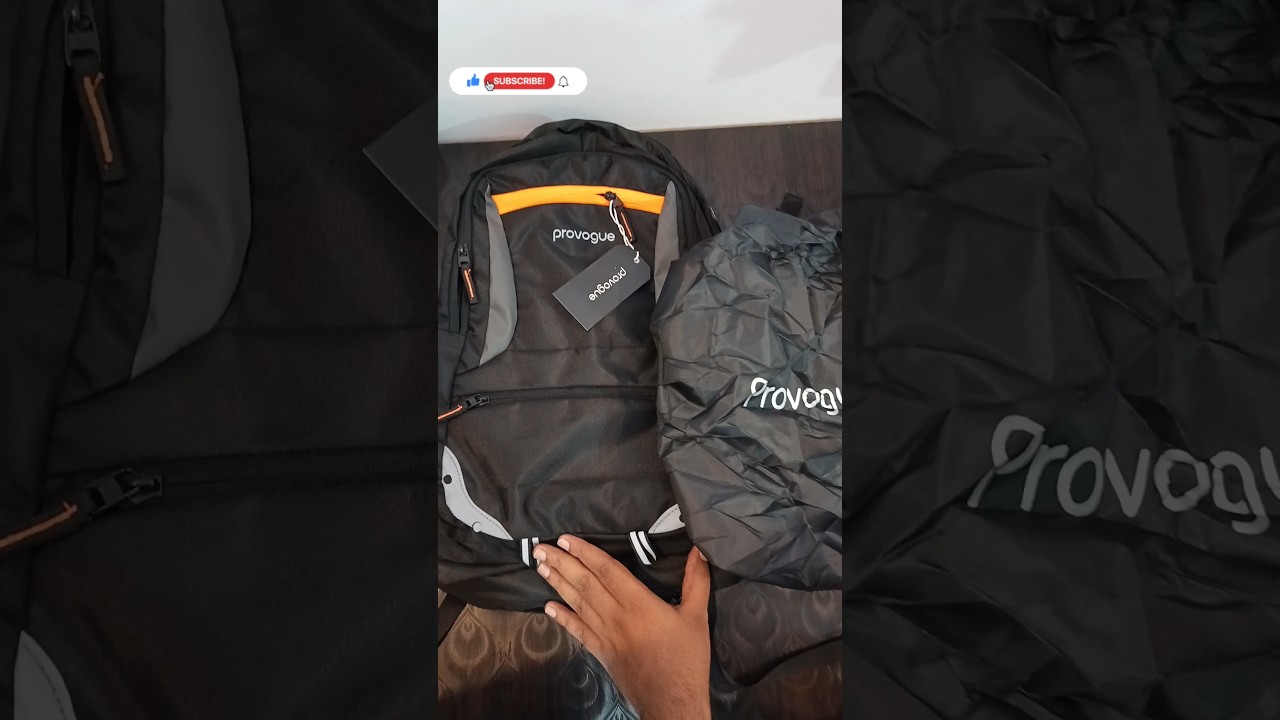 Provogue 35L Laptop Backpack Unisex Unboxing | Rain Cover | @theflipkartunboxer #provogue #bag