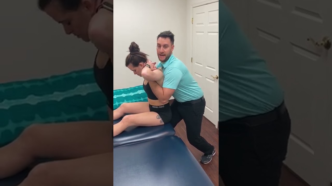 Cervicothoracic Junction CTJ Seated Manipulation
