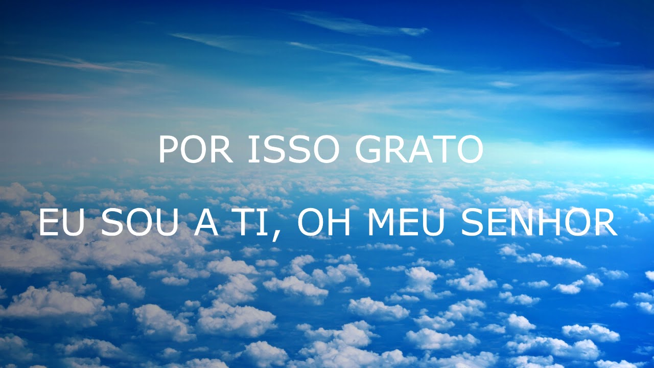 GRATO A TI, SENHOR | LUIZ GERALDO | LYRIC VIDEO