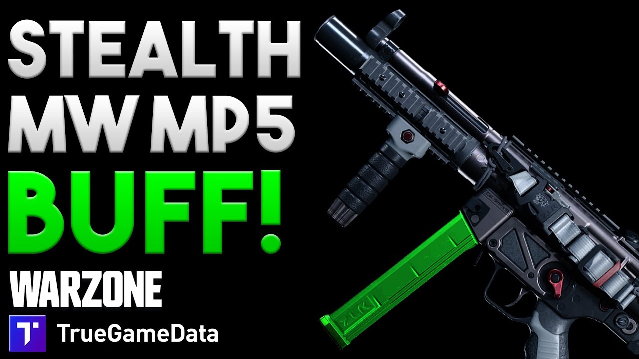 Huge Stealth Buff to MW MP5 in Warzone!!
