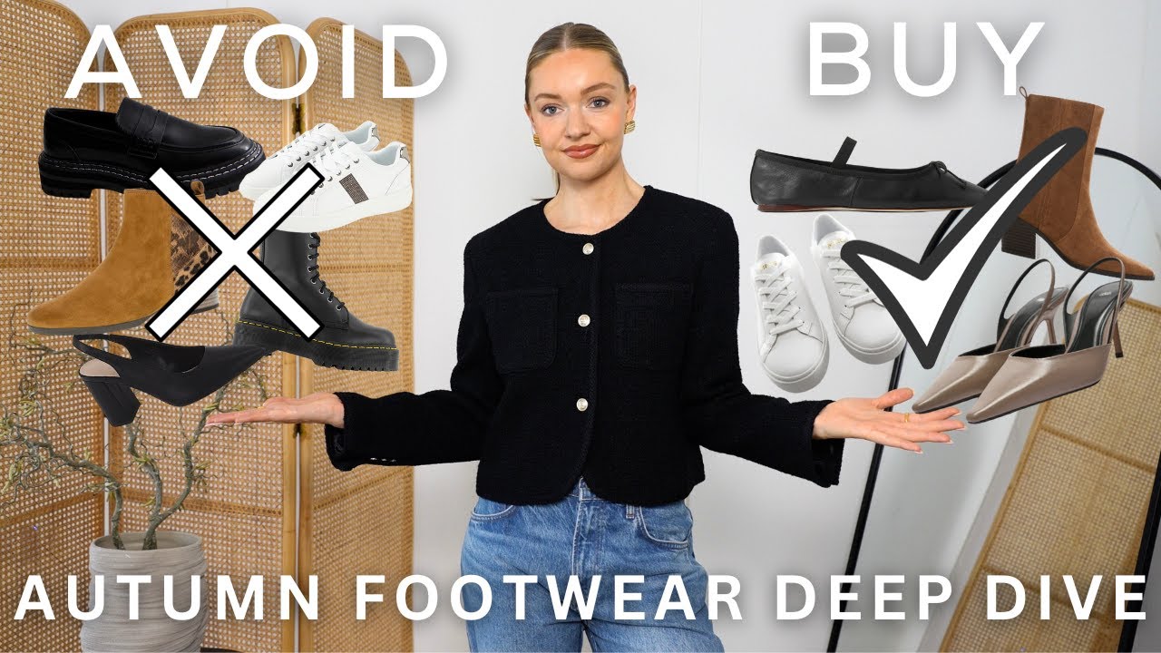 POPULAR AUTUMN SHOES TO AVOID AND WHICH STYLES TO REPLACE THEM WITH