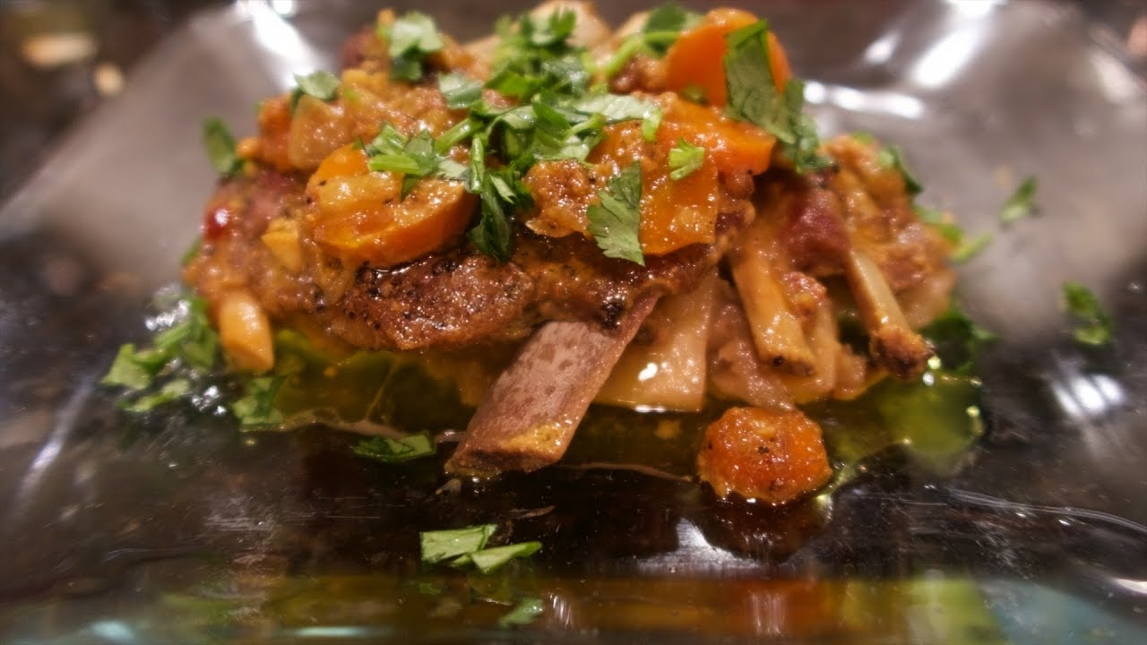 Braised Lamb Riblets with Coconut Curry