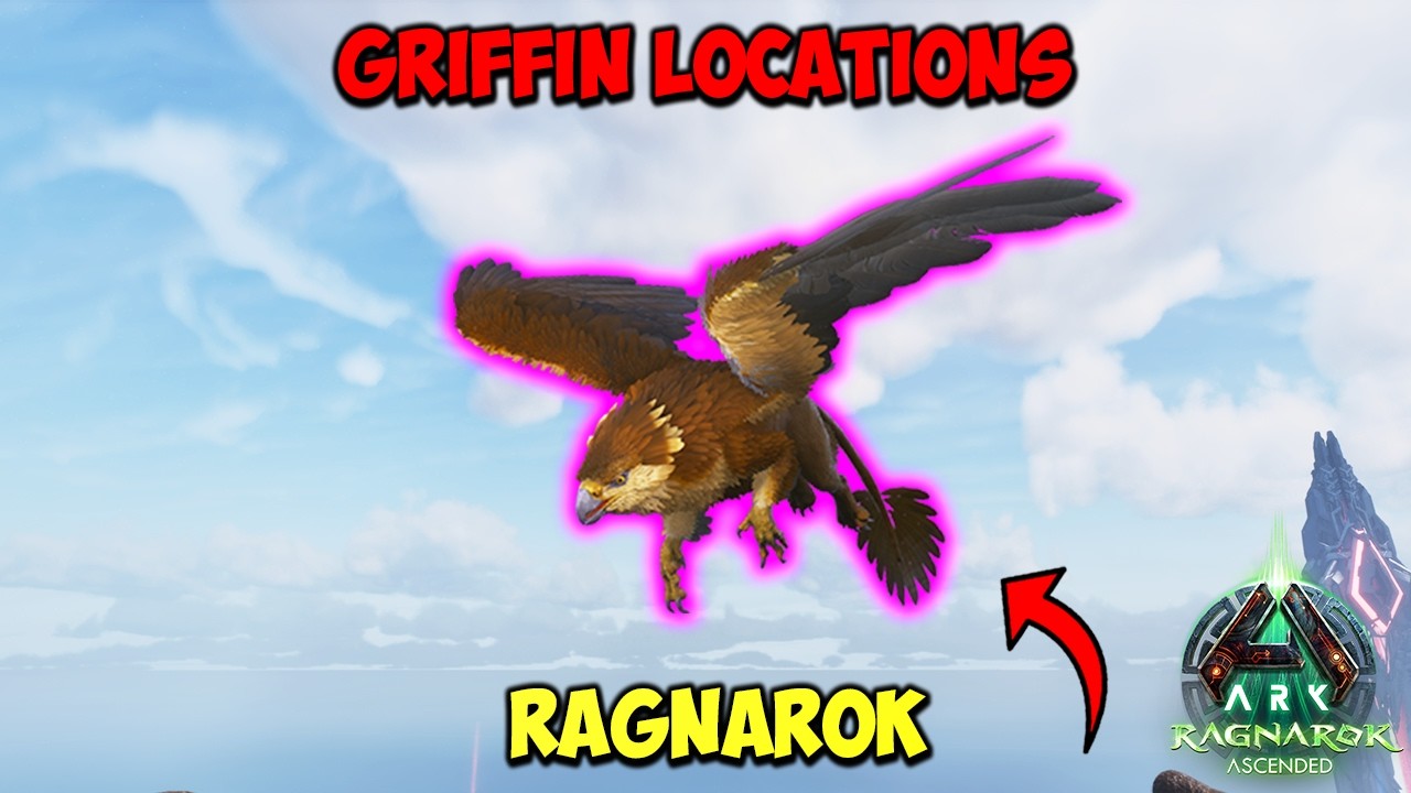 Где найти грифона в RAGNAROK! | ARK Survival Ascended