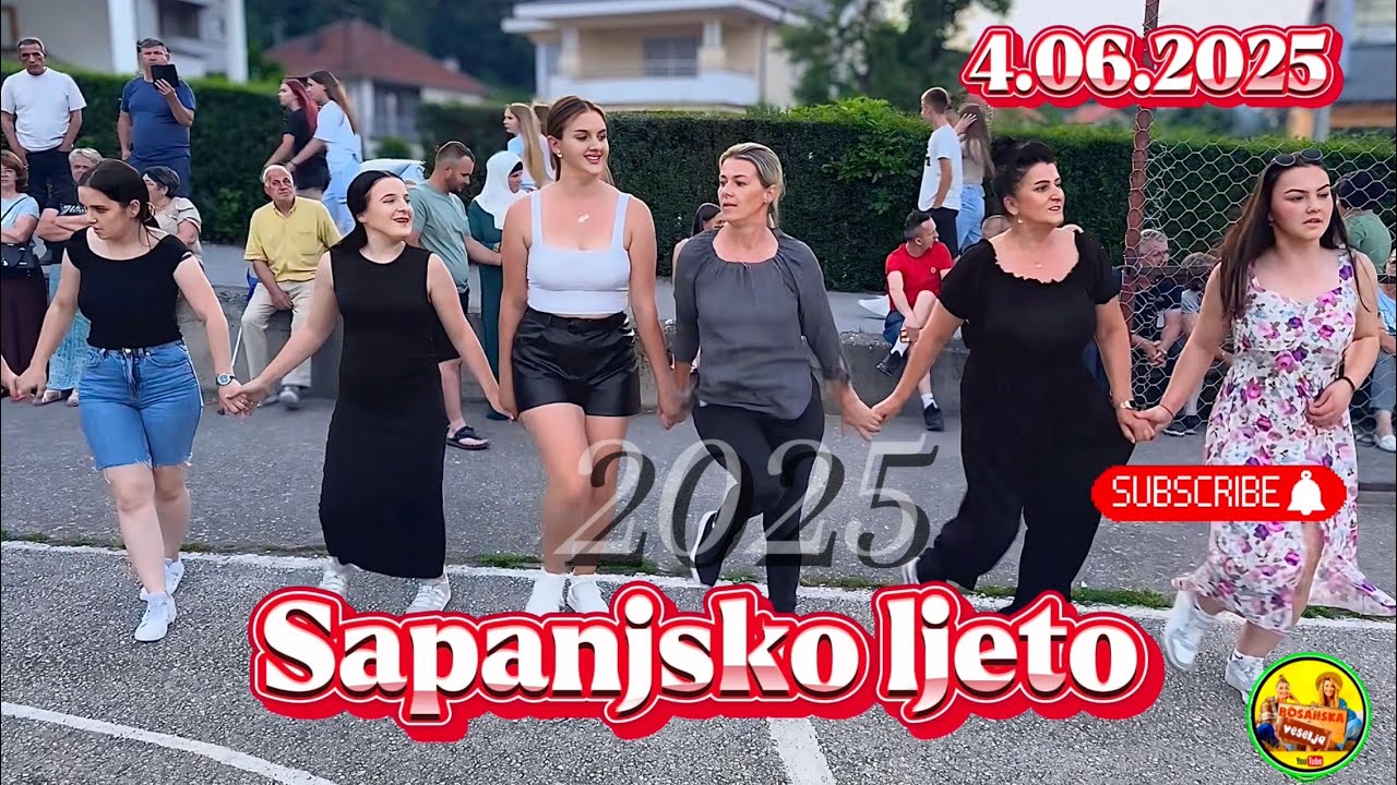 Sapanjsko ljeto počela je igranka, igrači poželjeli zaigrati 4.06.2025