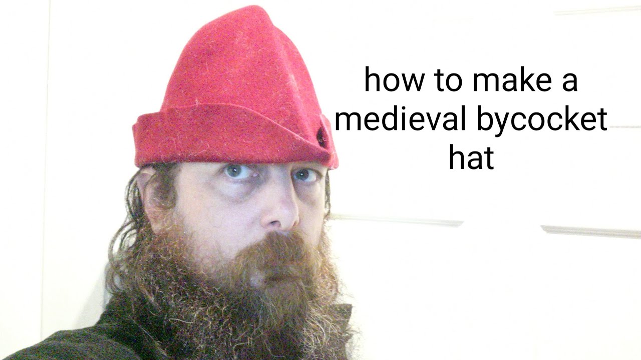 How to make a medieval bycocket hat