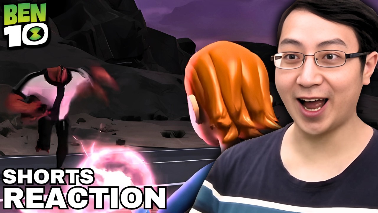 GWEN VS BEN WENT CRAZY!! | FIRST TIME WATCHING BEN 10 SHORTS REACTION