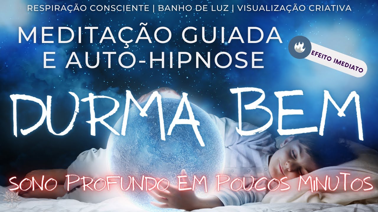 ADORMEÇA PESADO COMO UMA CRIANÇA | Meditação Guiada e Autohipnose | SONO RÁPIDO, PROFUNDO E CURATIVO