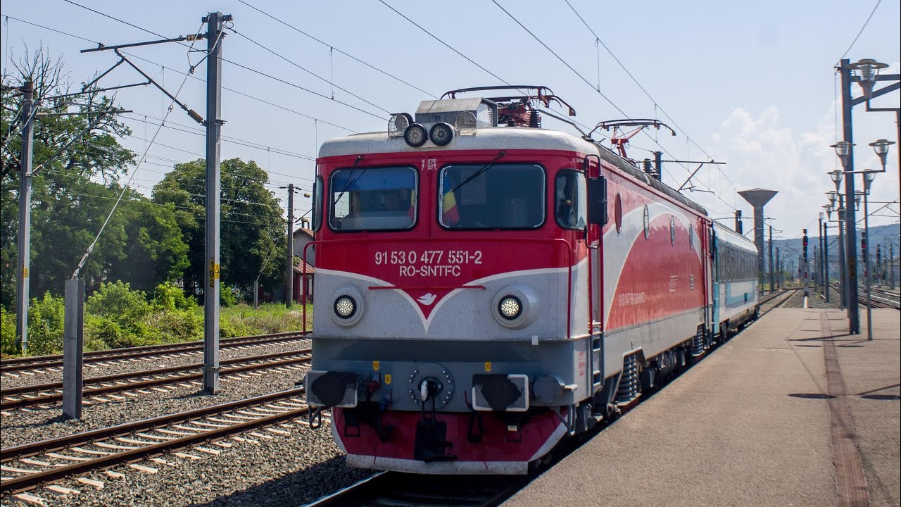 [4K] Activitate feroviară în Simeria/Rail activity in Simeria (09.07.2024)