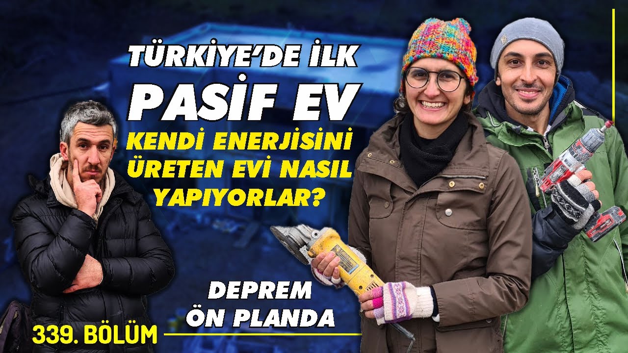Köy hayatına geçmek isteyen çift SONUCU MERAK EDİLEN bir ev yapıyor. Pasif Ev(Passive House) #deprem