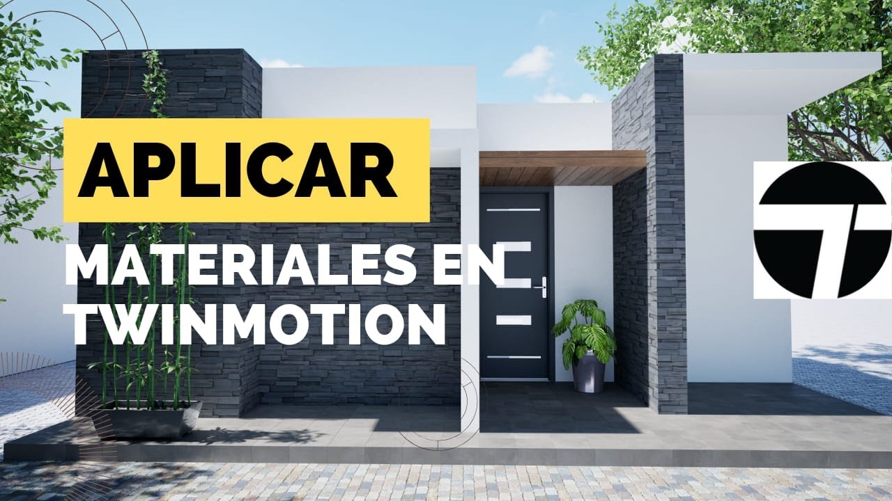 Como aplicar materiales en Twinmotion