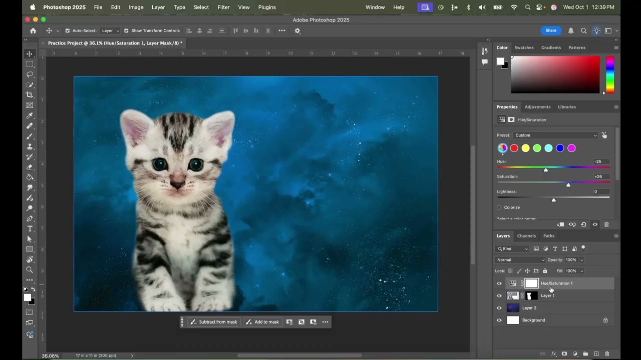 DS120 Photoshop Tutorial (2025)