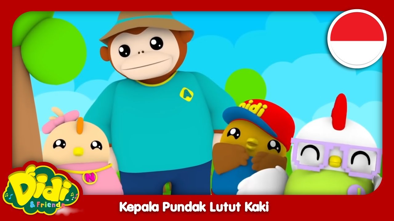 Kepala Pundak Lutut Kaki, Kalau Kau Suka Hati Tepuk Tangan, Dll| Lagu Anak Indonesia |Didi & Friends