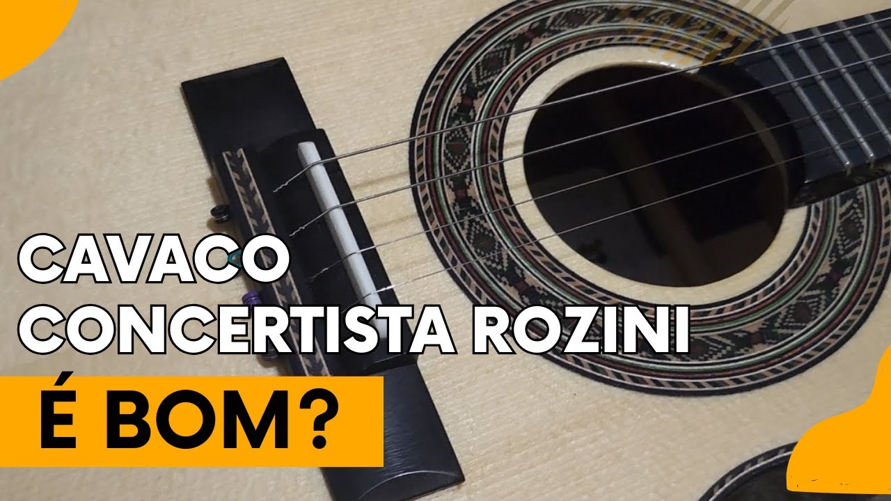 Conheça o Cavaco Concertista Rozini (RC06.ATNJ)