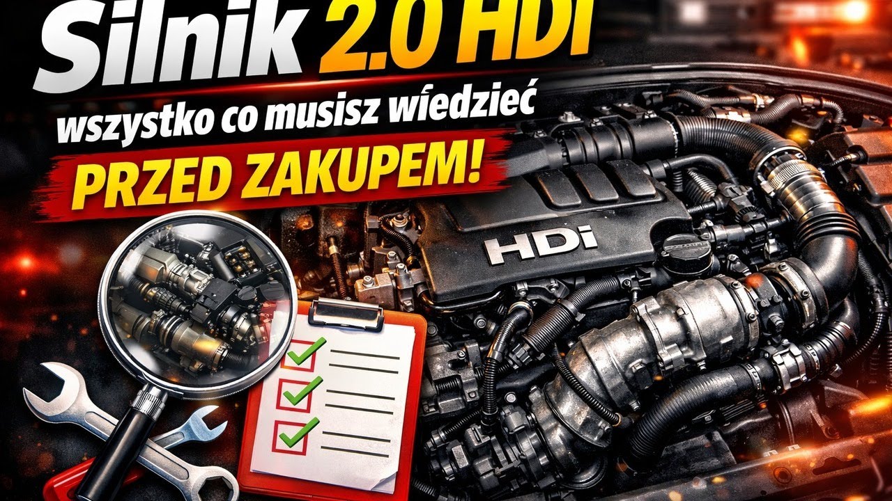 Silnik 2.0 HDi – wady,zalety,usterki 