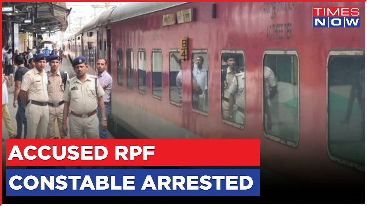 Jaipur-Mumbai Train Firing: RPF Constable Chetan Kumar Arrested After Shooting 4 People