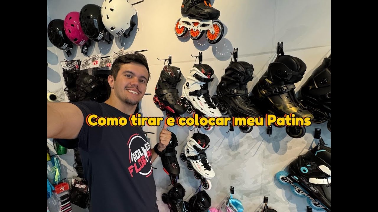 Como Tirar e colocar o Patins de Forma Correta
