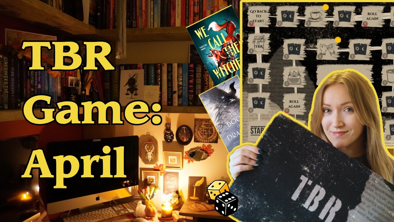 Моя игра &laquo;Список книг для прочтения&raquo; выбирает книги для чтения в апреле 📚🎲 [& Волшебный читательс...