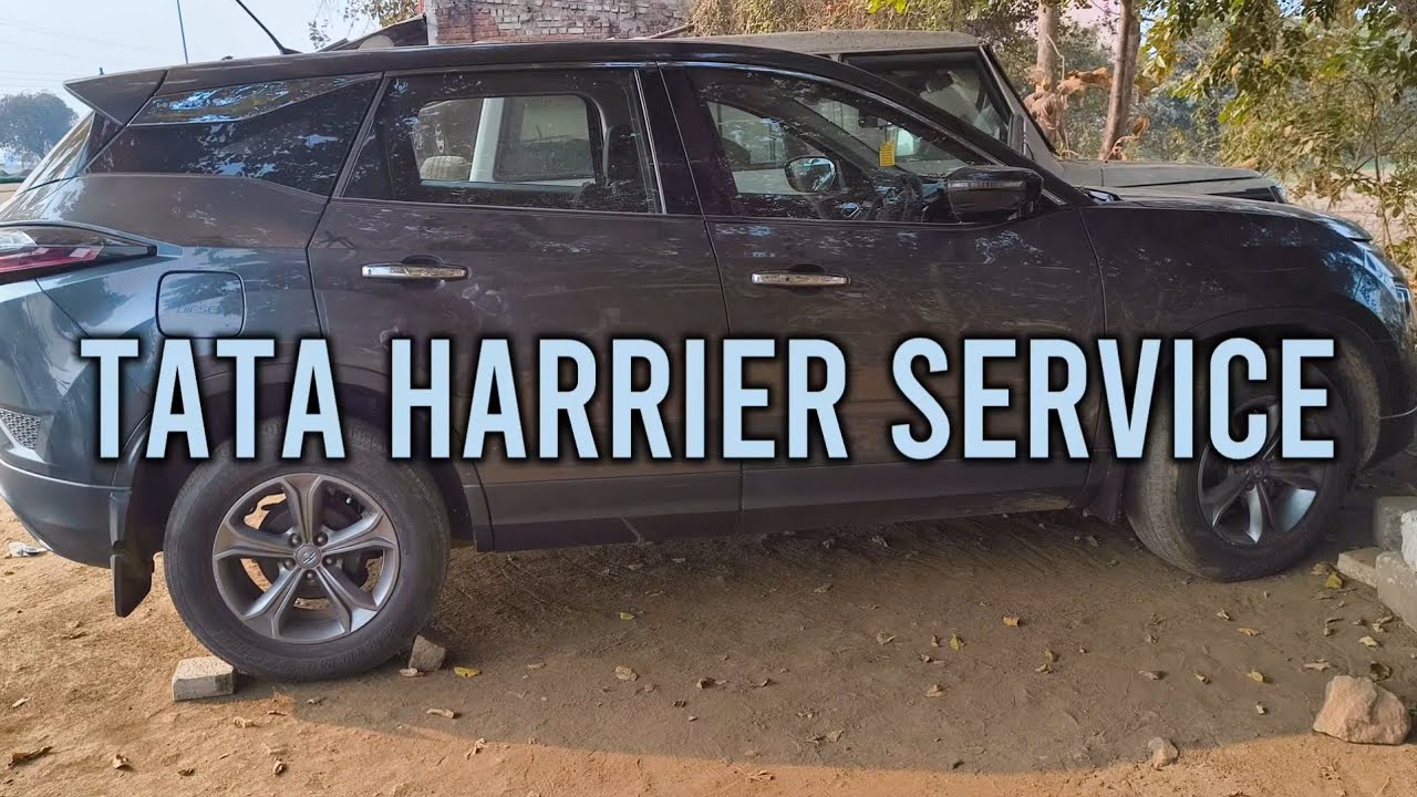 Tata harrier upcoming service cost regular update ..vlog 01