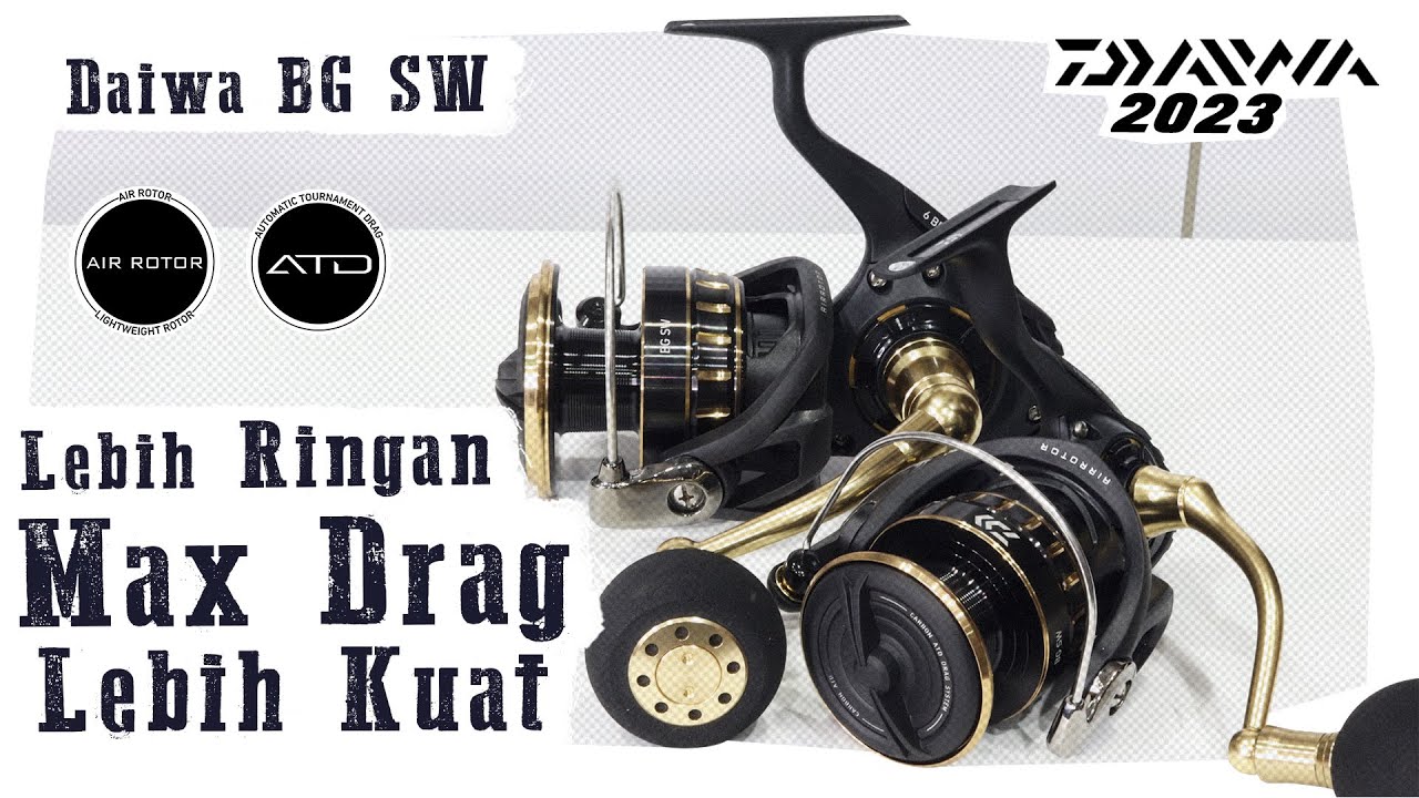 Seri Reel Daiwa BG Terbaru | BG SW 2023